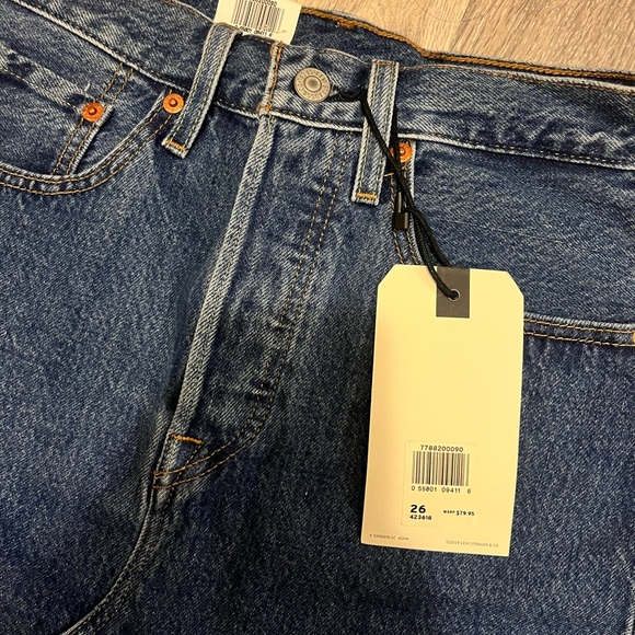 NWT | Levi’s l High Rise Deconstructed Skirt | Size 26 - Picture 2 of 8